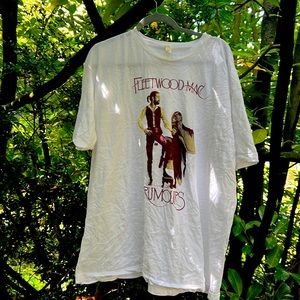 White Fleetwood Mac Rumours t-shirt